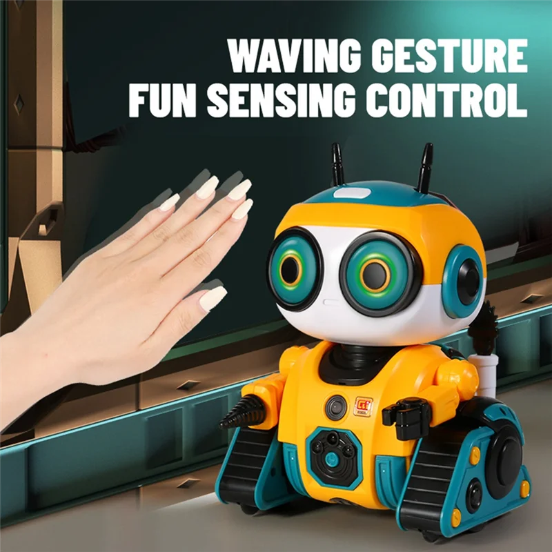 

Intelligent RC Robot 2.4G Remote Control Interactive Dance Gesture Sensing Induction Music Robot Birthday Gifts A-Y04A