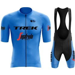 Cycling Clothes 2024 Jersey TREK Professional Shirt Men's Pants Gel Triatlon Mtb Man Pro Team Uniform Summer Bike Male Clothing