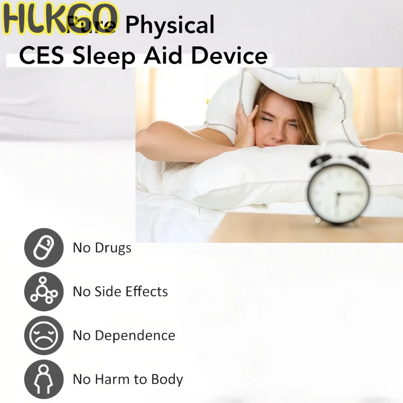 Ear Clip Vagus Nerve Stimulator for Sleep, Anti-Insomnia Device Promotes Fast Sleep and Relieves Anxiety