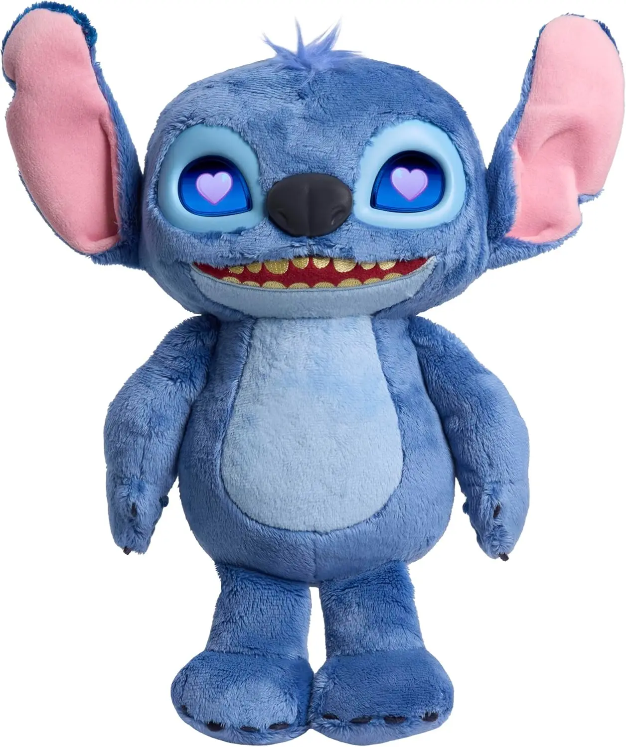 

Stitch Many Moods Interactive Plush Soft Plush Dialogue Interactive Doll Lcd Eyes Anime Peripheral Children Birthday Fun Toys