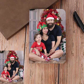 جديد مخصص مزدوجة الوجهين اللون صور محفظة جواز السفر متعددة حقيبة بفتحة لإخراج البطاقة السيدات الرجال حامل جواز سفر PU هدية الكريسماس