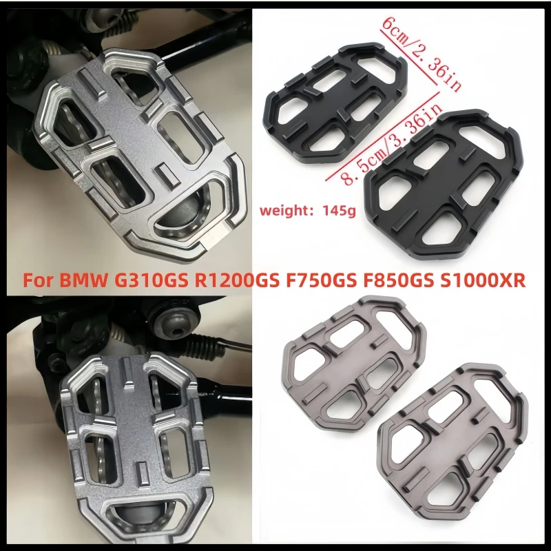 

Motorcycle pedal rest foot pegs widened seat block For BMW G310GS（2017-2020） R1200GS（2013-2017） F750GS F850GS（2013-2020）