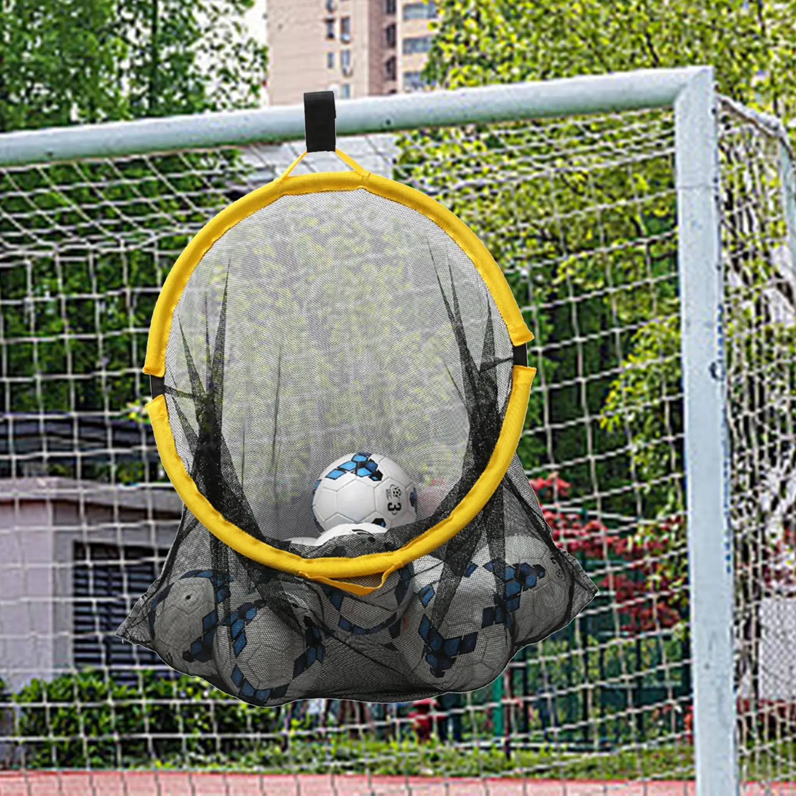 

Soccer Target Net Football Target Net Practice Goal Shots with Storage Bag Professionals Dia.20.87inch Football Training Net