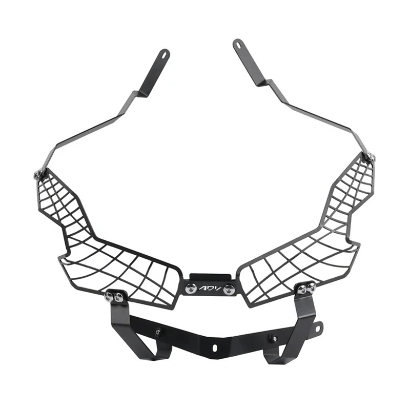 

1 шт., защитная крышка для фар мотоцикла, решетка, черный металл для Honda ADV350 ADV 350 ADV 350ADV 2022 2023 2024