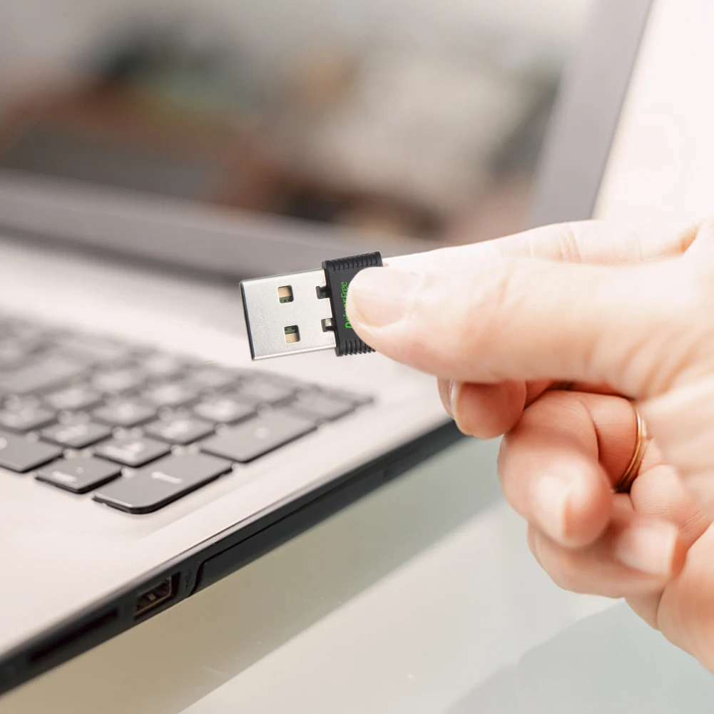 USB WiFi 6 Adapter 900Mbps Mini USB WiFi Dongle Driver Free Wireless Network Adapter Portable USB Wireless Adapter for PC Laptop