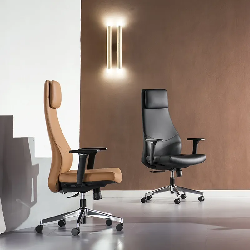 Ergonomic Office Chair Computer Desk Seat with Adjustable Backrest Lifting Swivel Function Comfortable Home Work Gaming Chair