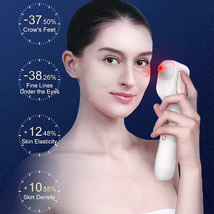 전문 얼굴 및 눈용 열 미용 기기 휴대용 미용 장비 주름 제거 눈 마사지기