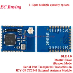 1-10Pcs JDY-08 Master-slave CC2541 Bluetooth-compatible BLE 4.0 Module iBeacon Mode Digital Serial Port Transparent Transmission