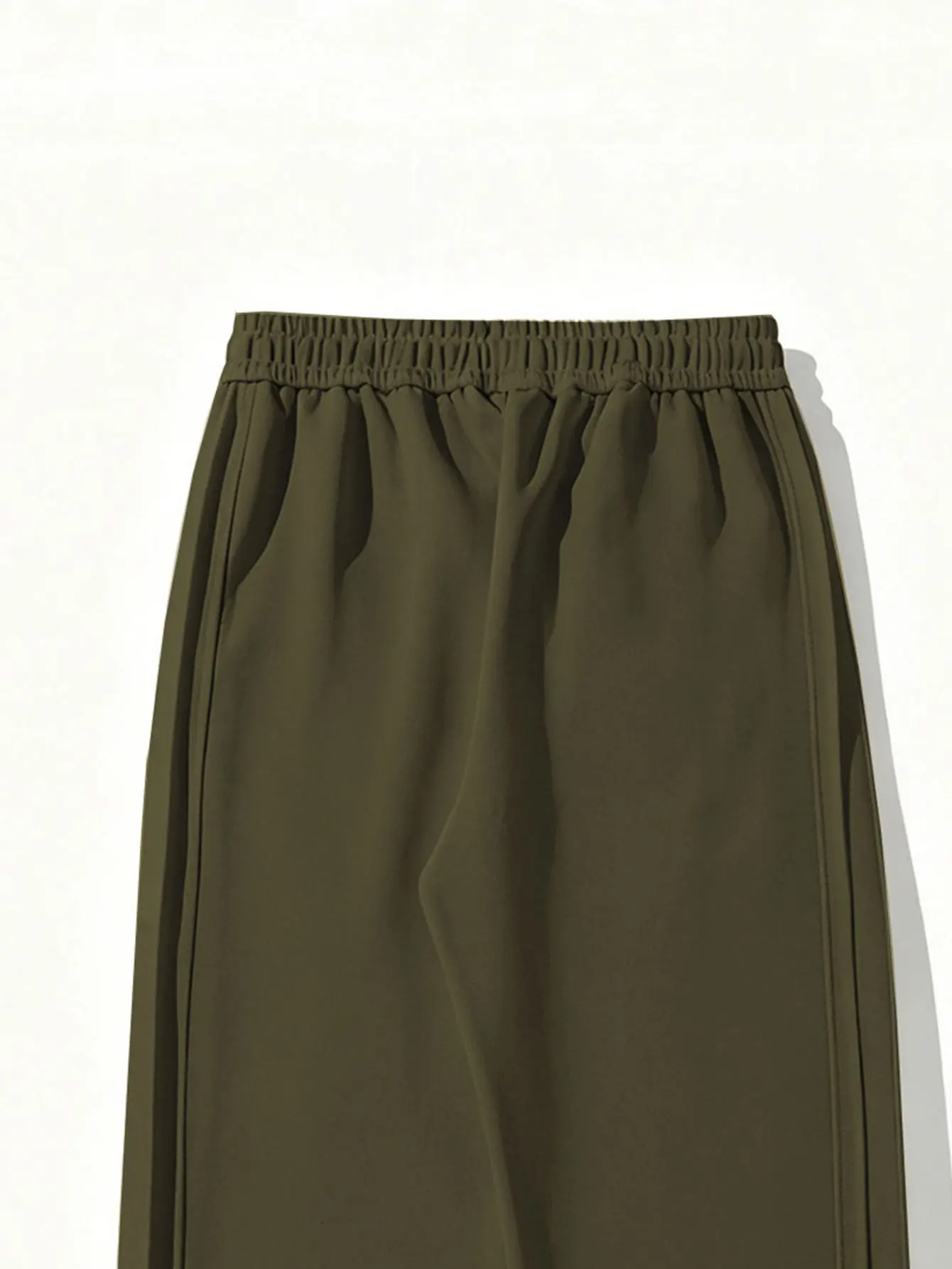 Herren-Freizeithosen, Locker Geschnittenes Design mit Weitem Bein, Elastischer Bund, Bequem für den Alltag, Modische Herrenbekleidung, Trendig und Stilvoll – Detail 14