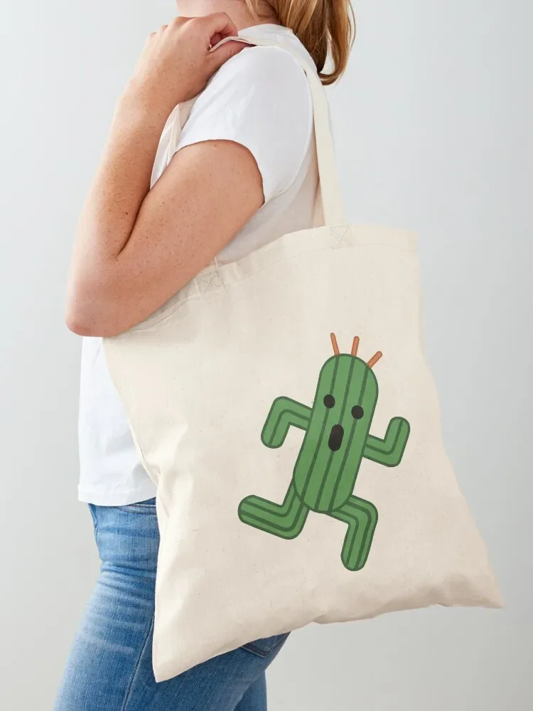 

Cactuar Tote Bag Shopper Reusable bags custom tote bag foldable reusable bag