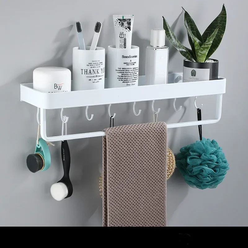 Bathroom Shelf Wall Shelves Shelf Aluminum Black Bathroom Corner Shelf Wall Mounted Black Aluminum Kitchen Storage Holder