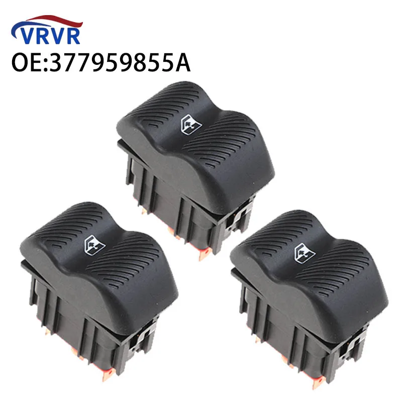 Interruptor único de ventanilla eléctrica, accesorio para Volkswagen VW Gol Saveiro Parati 2004- 2010, 377959855A