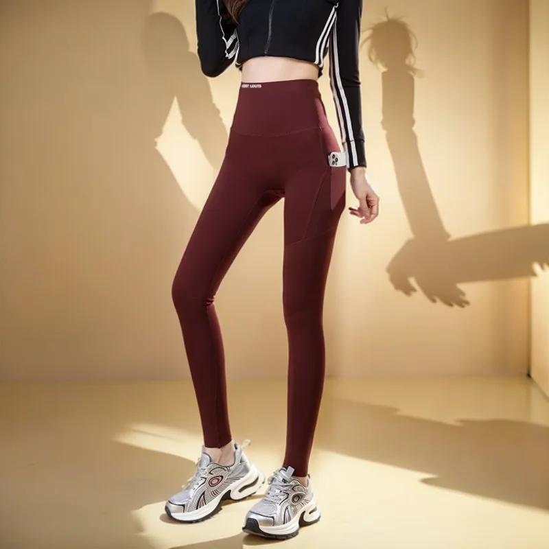 Leggings Pants Women Multicolor Sculpting Flat Thigh Slimmer Footless Bum Low Waistband Drying Elegant Minimalist High-Waist Ol