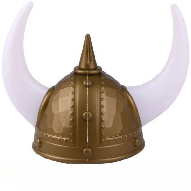 Unique Cool Personality Funny Halloween Dress Up Hats Horn Pirates Viking Roman Warrior Ball Cosplay Props For Adults Kids Gift