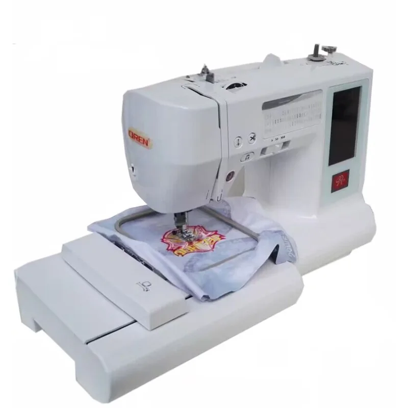

[Best-selling] Mini Computerized Embroidery Sewing Machine, Single-needle Flat Sewing Household Sewing Machine RN-13520
