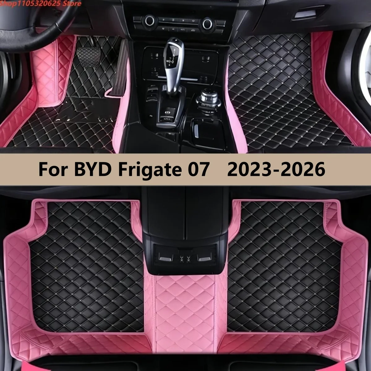 

Car Mats Fit For BYD Frigate 07 2023 2024 2025 2026 Auto Accessories Carpet Pads Full Set Foot Matts Rugs