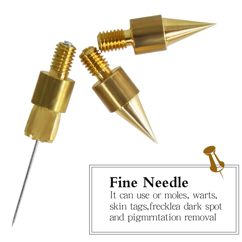3/6 ピース/セットほくろダークスポットリムーバー針いぼ除去しわそばかすダークプラズマペン交換針そばかす除去針