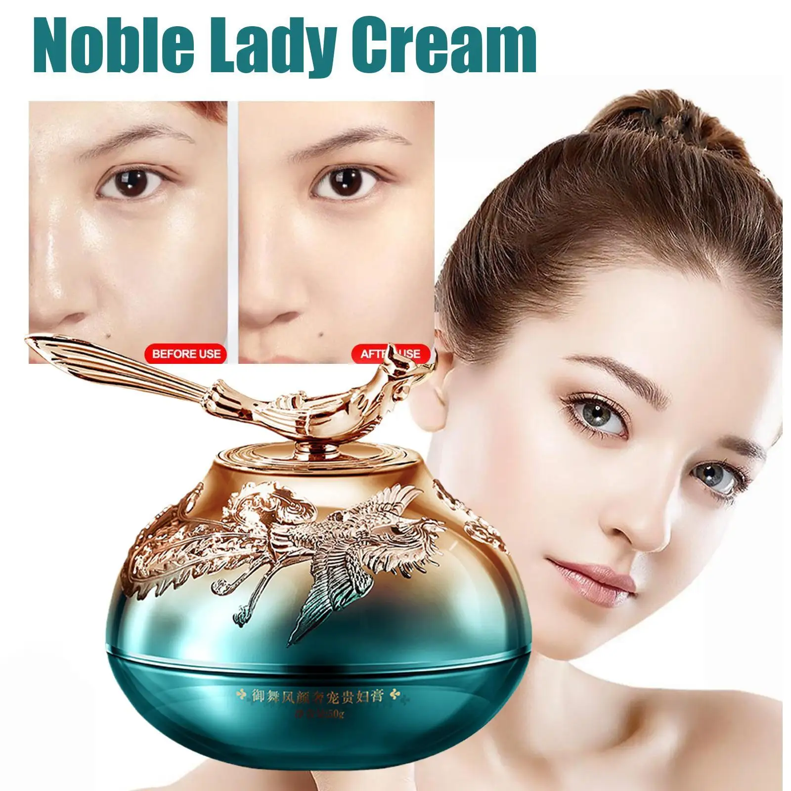 Luxury Noble Lady Cream Fairy Pearl Cream Lazy Repair SkinWhitening Moisturizing Day Cream For Face Deep Nourishing Skin Care