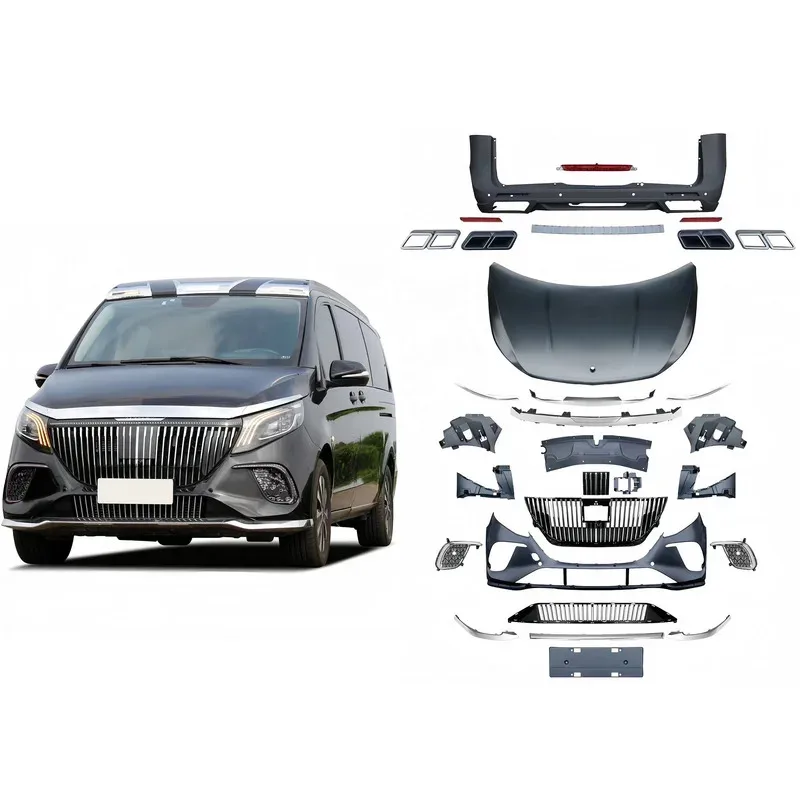 

2025 Karl-MBH Style Bodykit for 2014-2025 V Class Metris Vito W447 W448 Facelift MBH Full Body Kit
