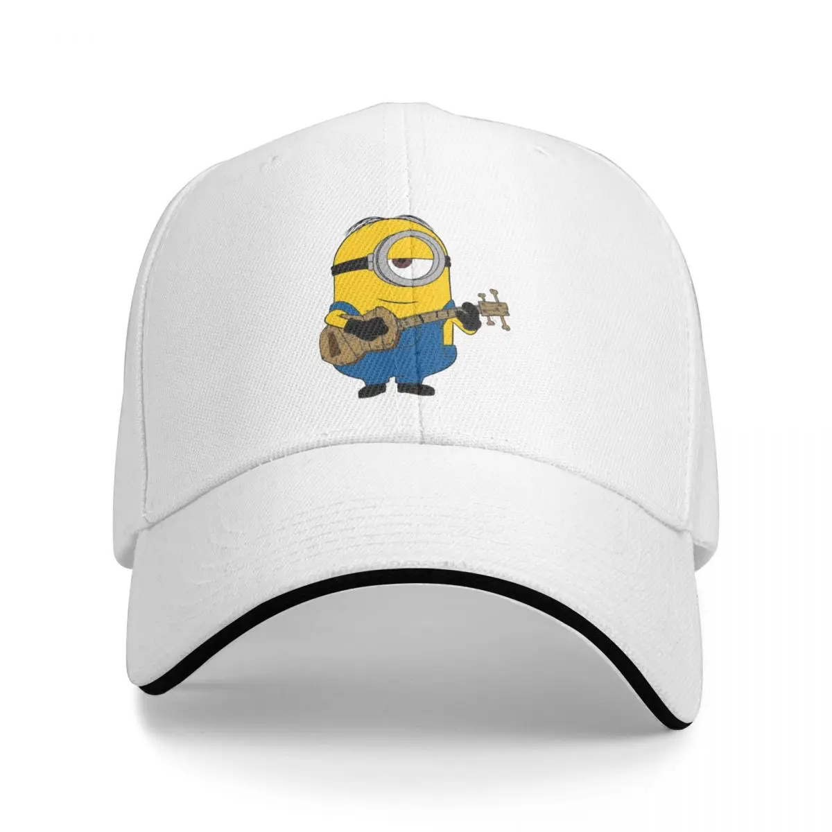 

NEW Minion Play Guitar Baseball Cap Summer Dad Hat Trucker Caps Adjustable