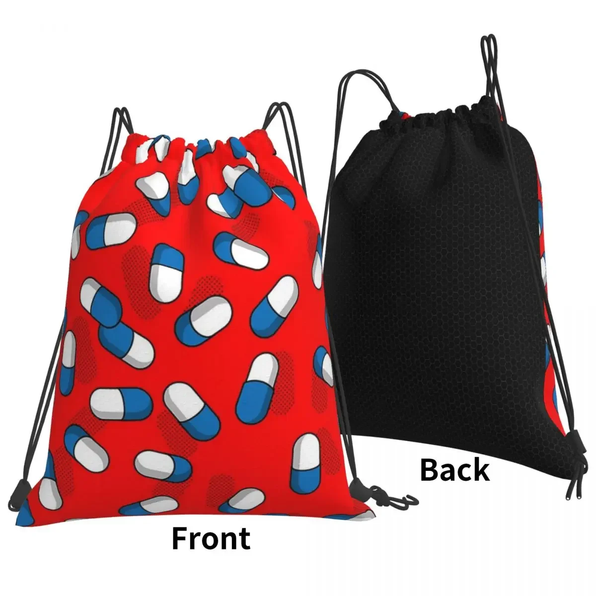 Sacs à dos de proximité portables décontractés, sacs à cordon de proximité, sac de sport de poche Bundle, sac à livres pour voyage et école, capsules