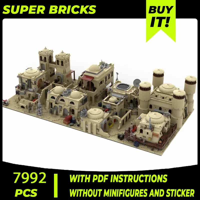 Popular Star Movie Model Moc Building Bricks Space Desert Town Technology Modular Blocks Gifts Christmas Toys DIY Sets Assembly