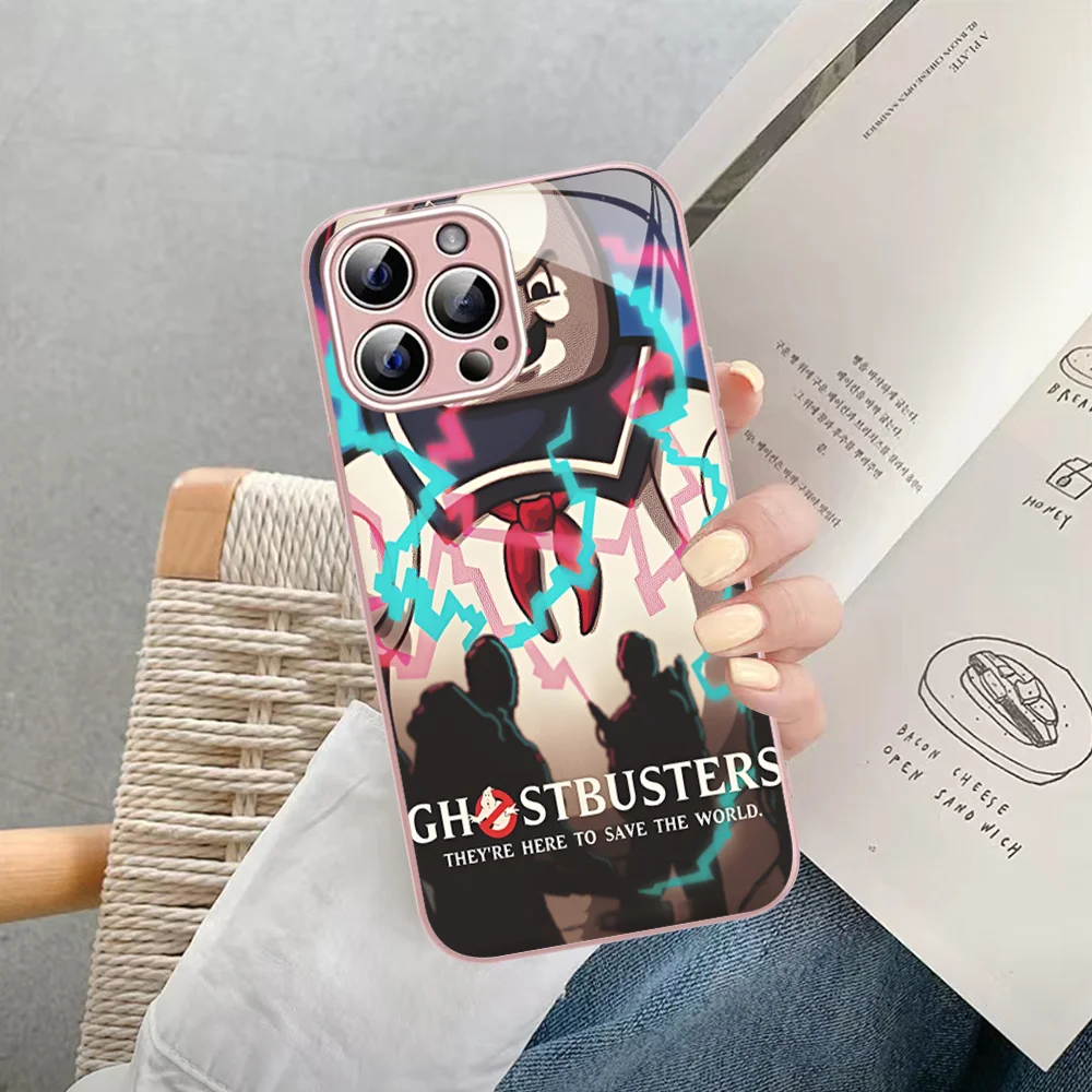 Movie E-Extreme G-Ghostbusters Phone Case For iPhone 14 13 12 Mini 11 Pro XS Max X XR 14 Plus Tempered Glass Cover