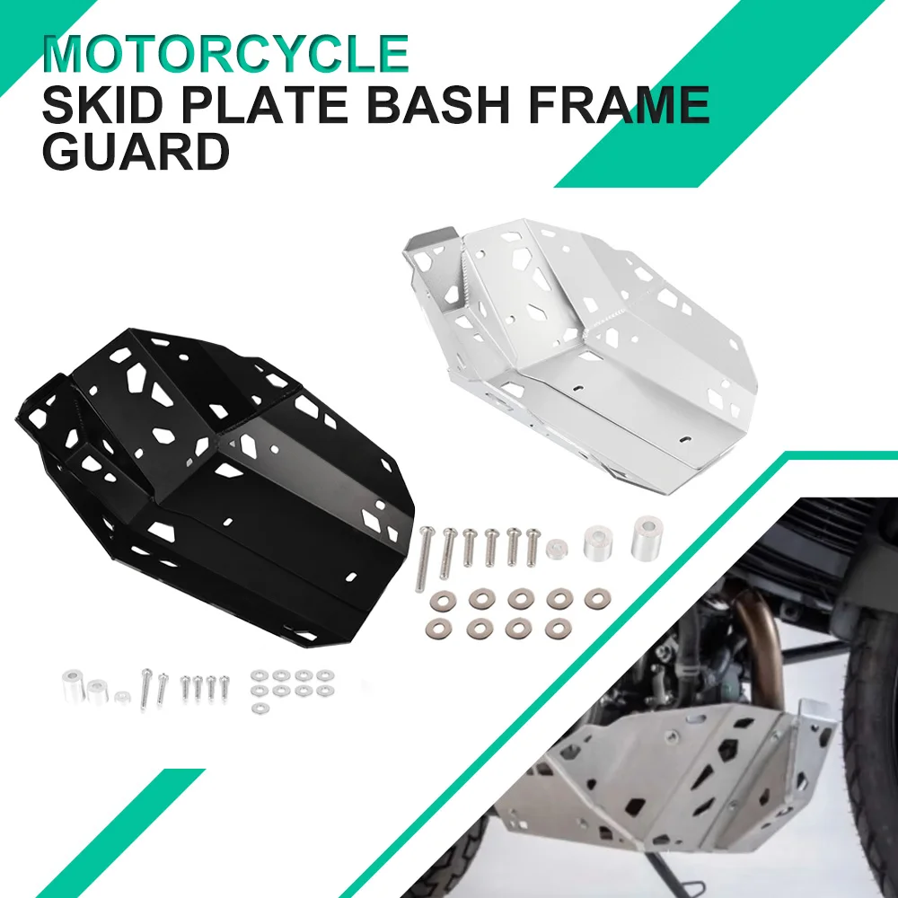 FOR 390 ADVENTURE 390 ADV 2019-2021 2020 skid plate bash frame guard SKID PLATE Motorcycle Aluminium Cover Protector Accessories