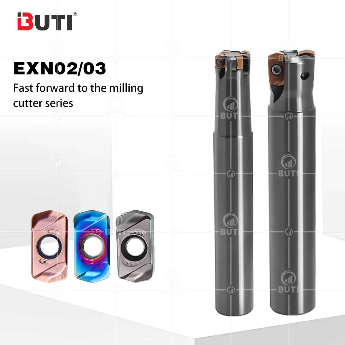 

CNC Lathe Alloy Milling Blade Cutting Tool Wear-resistant Material EXN02R EXN03R Milling Blade Milling rod LNMU0202 LNMU0303Tool
