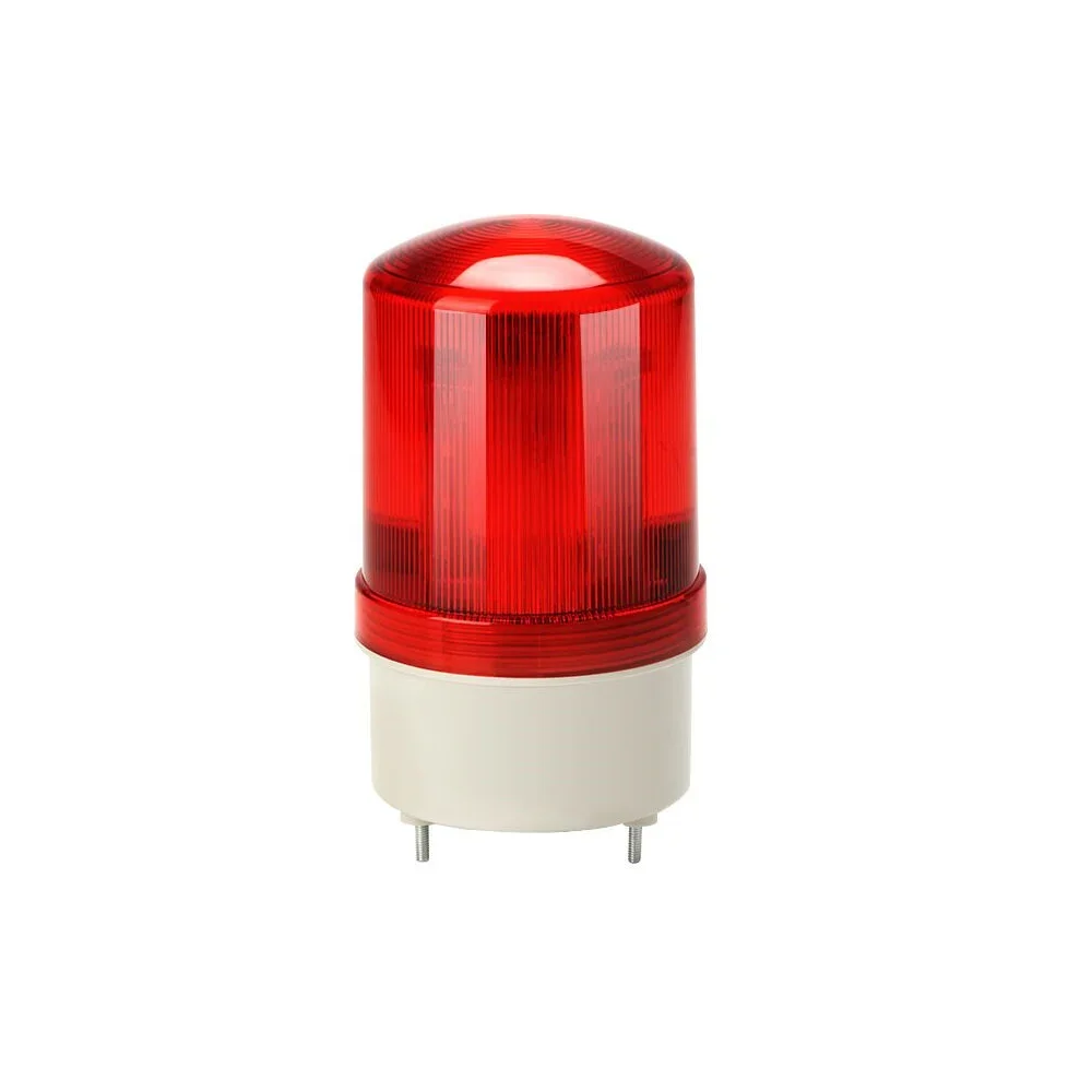 12V/24V 220V LED Strobe Warning Light Lamp Sound Indicator Flashing Security Alarm