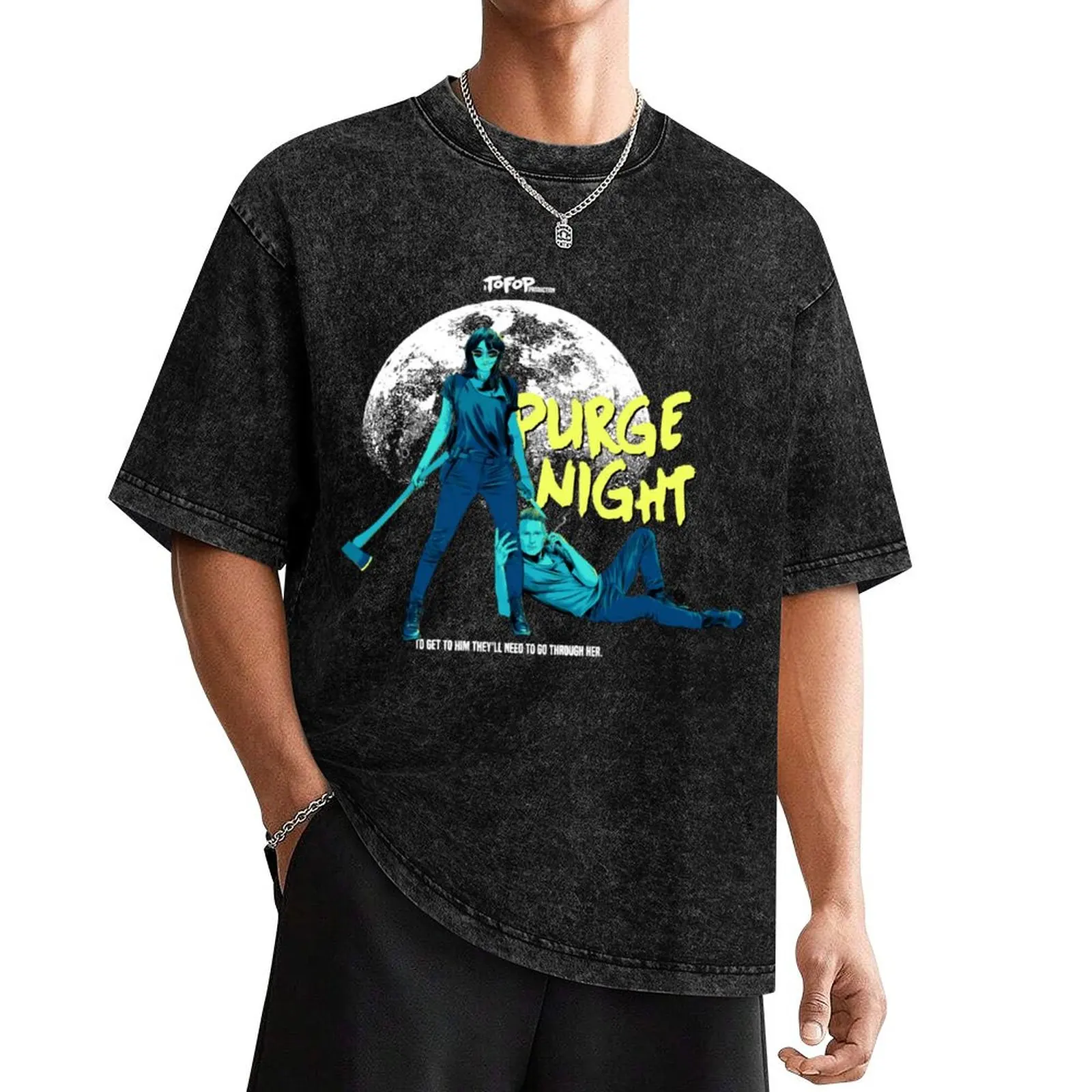 

TOFOP - Purge Night T-Shirt sublime customs baggy shirts t shirts for men