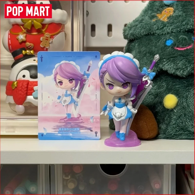 

POP MART Fight For the Golden Spatula Chibi V1 V2 Series Blind Box Mystery Box Guess Bag Toys Doll Cute Anime Figure Desktop