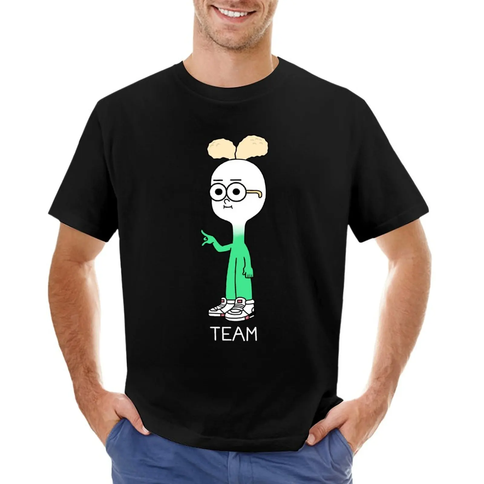 Apple and Onion-Perfect Team T-Shirt Blouse cute tops blacks oversizeds plus size men clothing