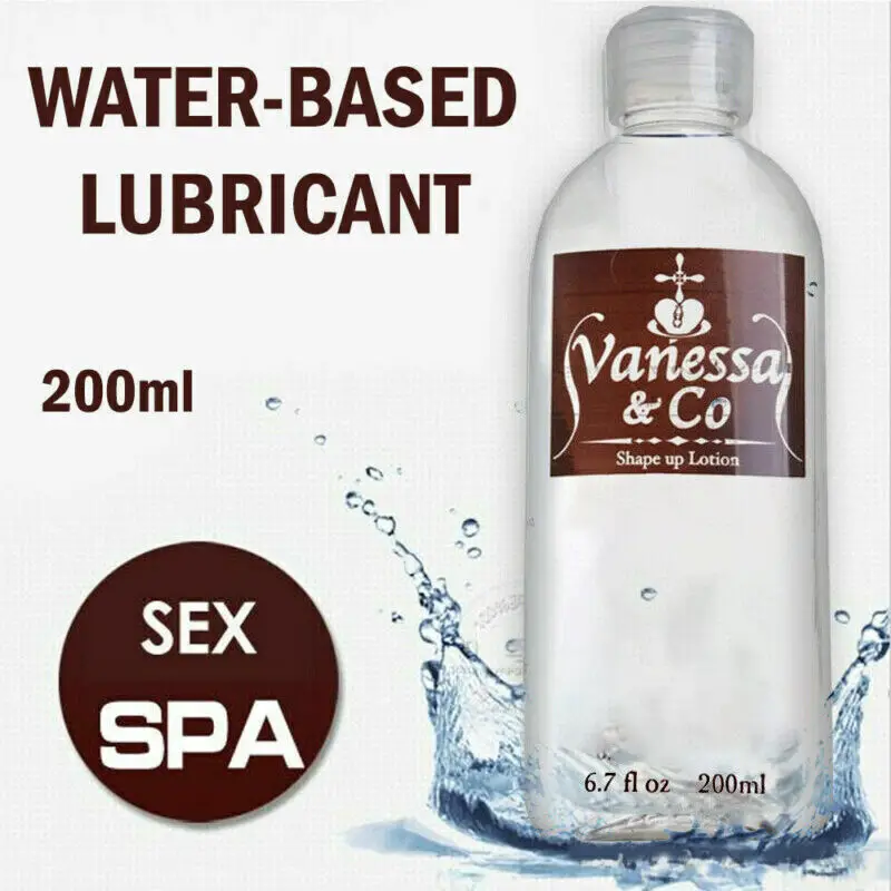 200ml Sex Lube Premium Water Based Lubricant Water-soluble Based Oil Lube Body Masturbating Massage Lubricating Oil Sex Toys