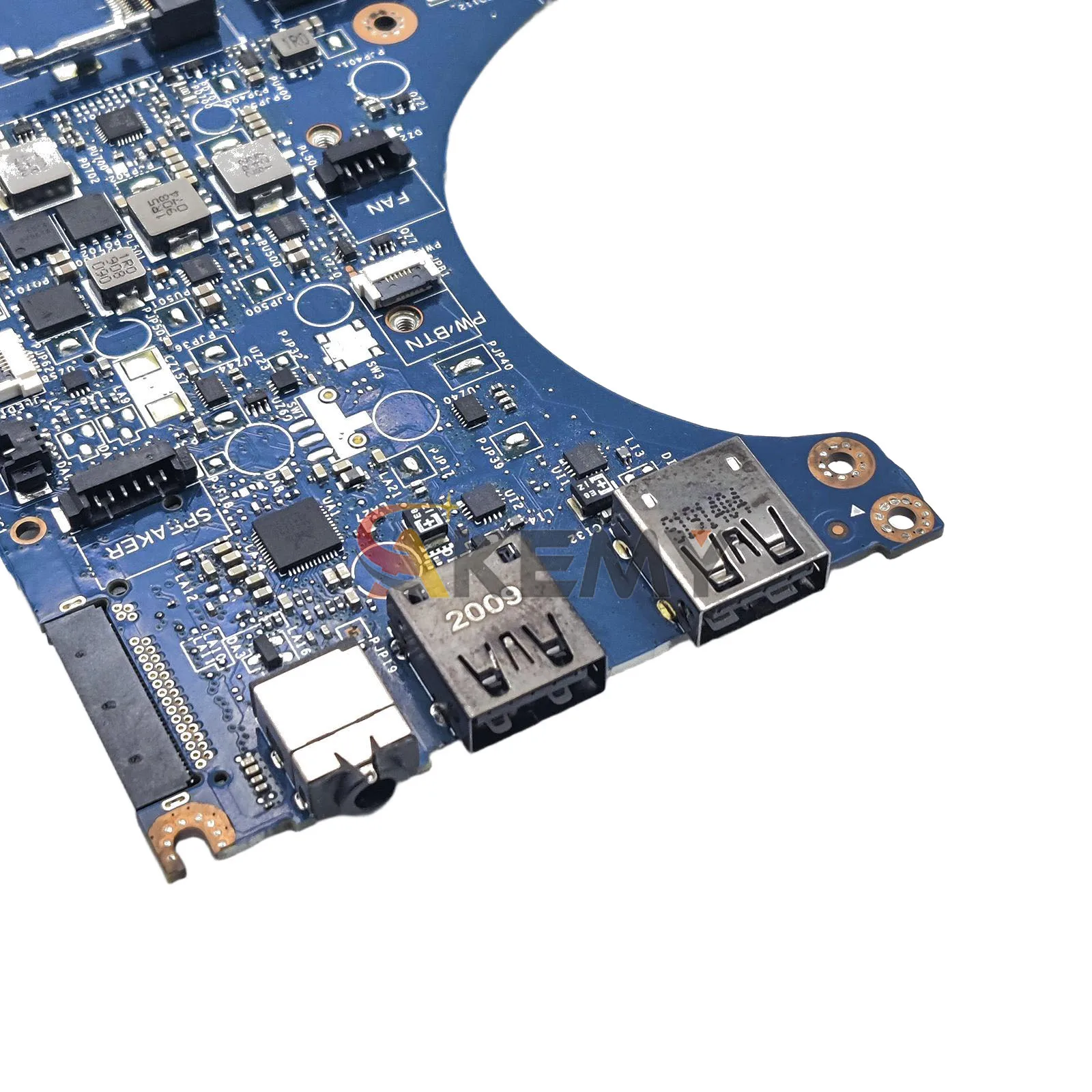 Para dell precisão 7530 notebook mainboard LA-F591P com i5 i7 i9 8th cpu 02nrm 0y0mpw 0xm3hc 100% totalmente testado