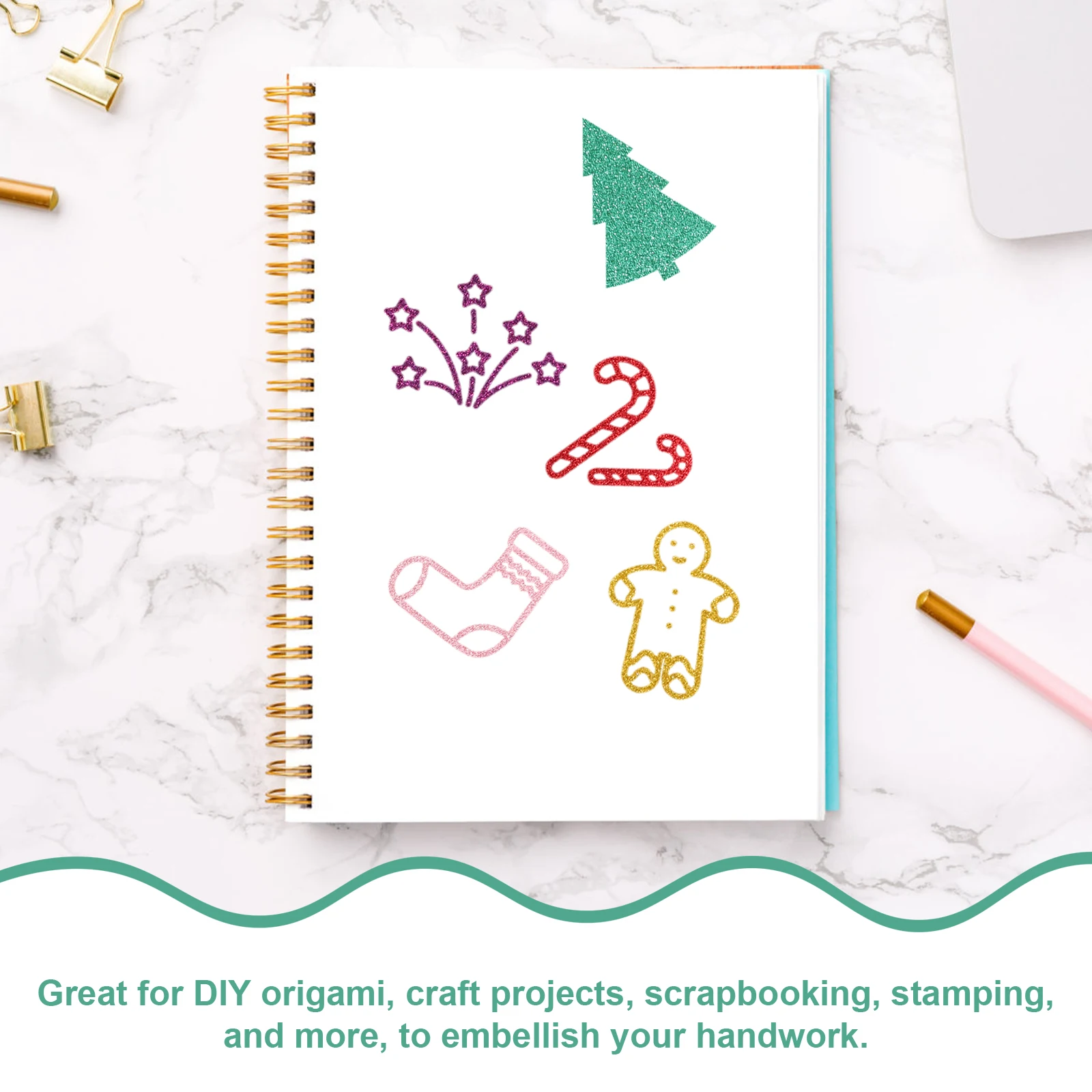 

A4 Self-Adhesive Glitter Foam Sheet DIY Handmade Materials Arts Crafts Supplies Origami Making Party Decoration