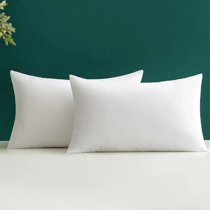 1/2pcs White Throw Pillow Insert Bed Couch Sofa Pillow Insert Decorative Cushion Inner Shams Stuffer 30x50cm 45x45cm 50x50cm