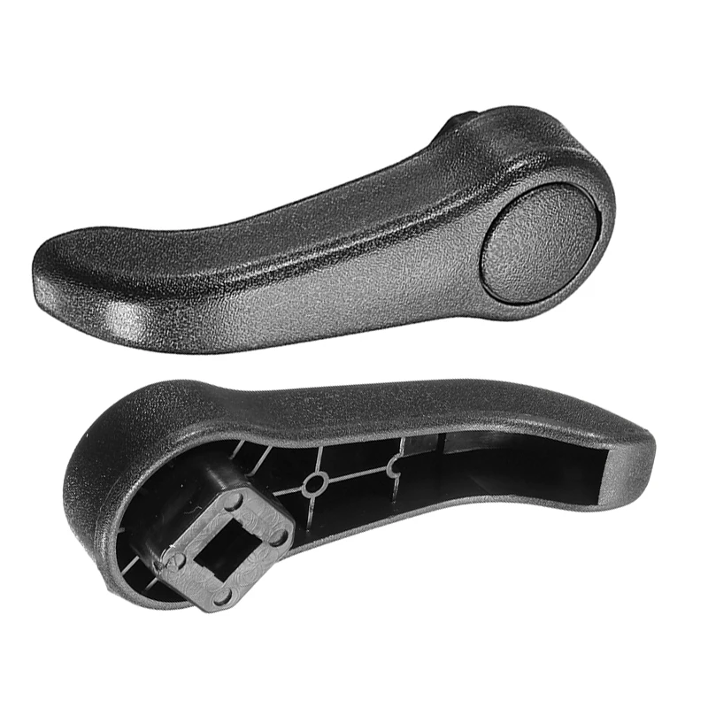 1Pair Car Seat Adjusting Lever Handle Pull Handles For Renault Clio MK1 Interior Seat Hand handle Black Car Part 3518X2