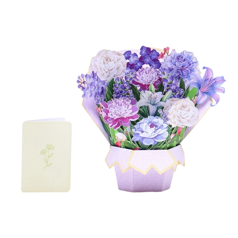 

Paper Popup Cards,Flower Bouquets 3D Popup Greetings Cards,Bouquets Popup Cards,Birthday Cards Mother Day Cards for Dropship