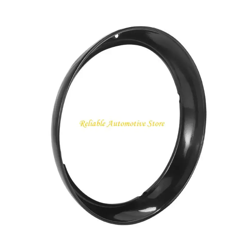 

M68B Metal 7 Inch Headlight Cover Bezels Trim Superior Quality Headlamp Trim Rust Resistant Easy Installation for Motorcycles
