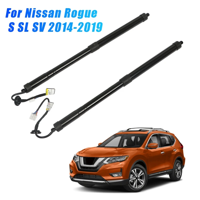 2Pcs Power Hatch Lift Support 90561-4BA1A 905614BA4A Parts For Nissan Rogue S SL SV 2014-2019 Tailgate Lift Gate Actuator