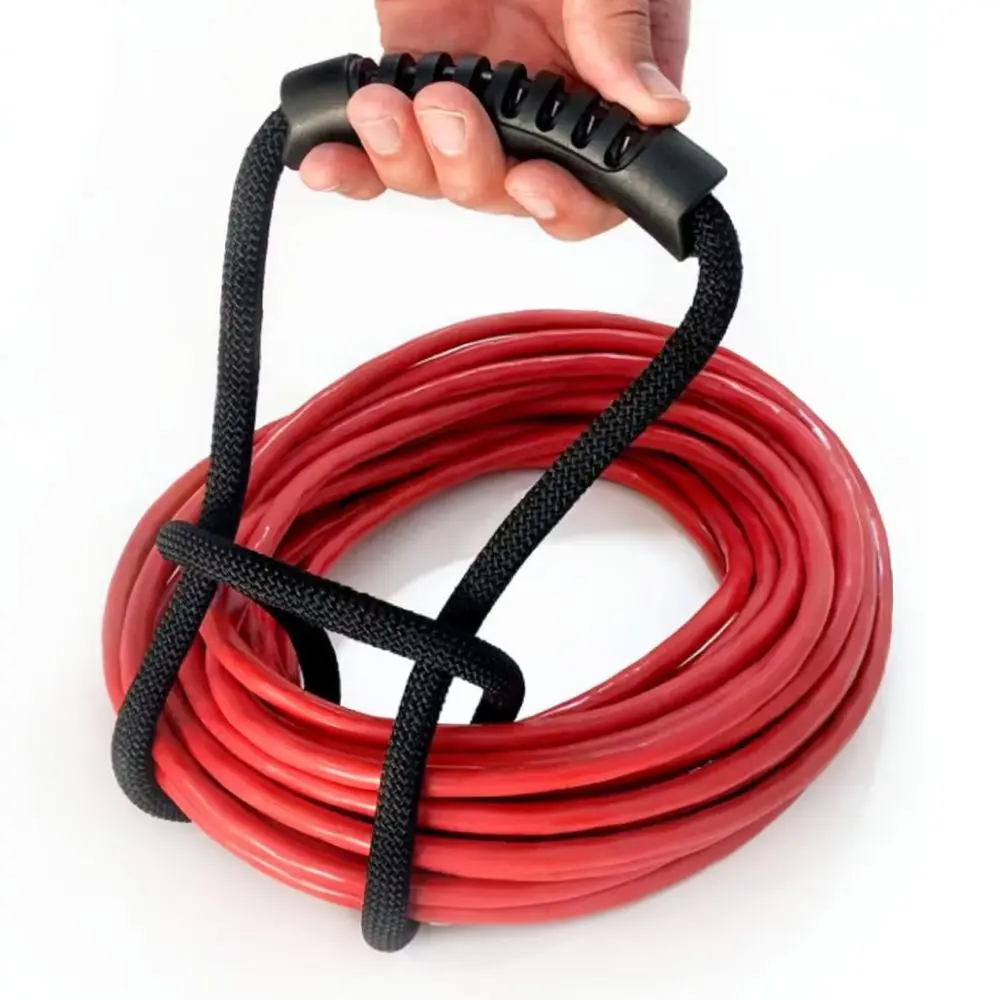 Portable Nylon Organizing Strap For Wires Cables Hoses Heavy Duty Storage Solution Garage Workshop Home Hanging Rope Tool