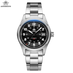 ADDIESDIVE NEW 39mm NH35A Synthetic Automatic Mechanical Watches Stainless Steel  Reloj Hombre 20Bar Dive Luminous Watch For Men