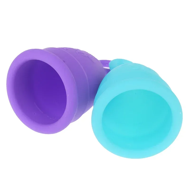 Size S/L Menstrual Cup Medical Silicone Lady Feminine Hygiene Copa Women Period Soft Grade with Storage Case Leak-proof Reusable