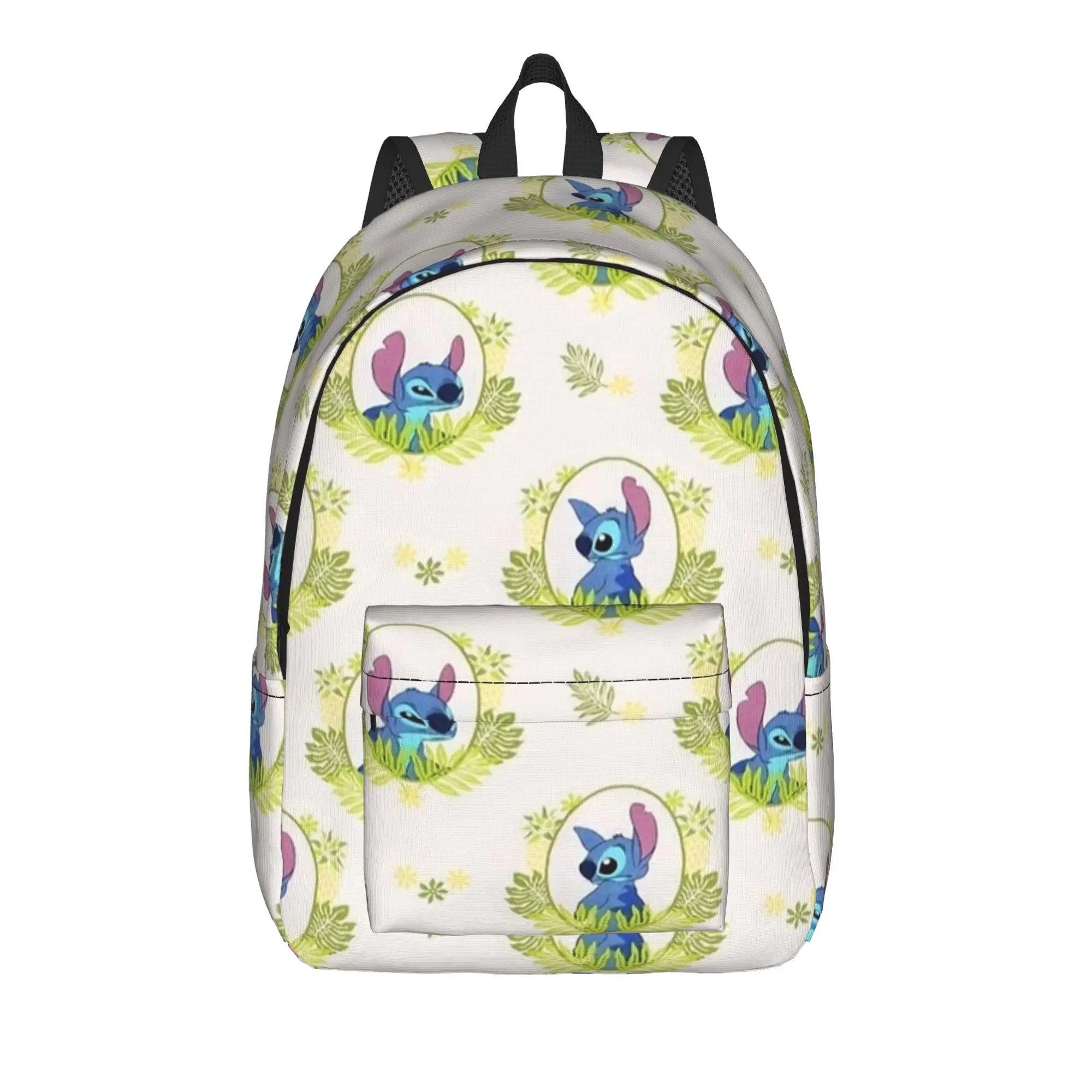 

Cute Cartoon S-Stitches Casual Backpack Outdoor Student Hiking Travel Daypack for Men Women Laptop Computer Shoulder Bag