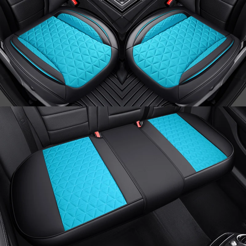 Car Seat Cover for Luxury & Comfort PU Leather Anti-Slip Cushion For q4 etron honda crv chevrolet cobalt bz4x ford kuga