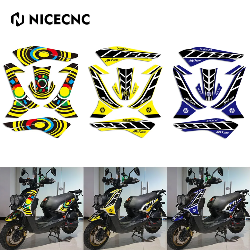 

Motorcycle Fairing Body Graphics Decals Stickers For Yamaha Zuma BWS YW 125 Zuma125 BWS125 YW125 2009-2014 2013 2012 2011 2010