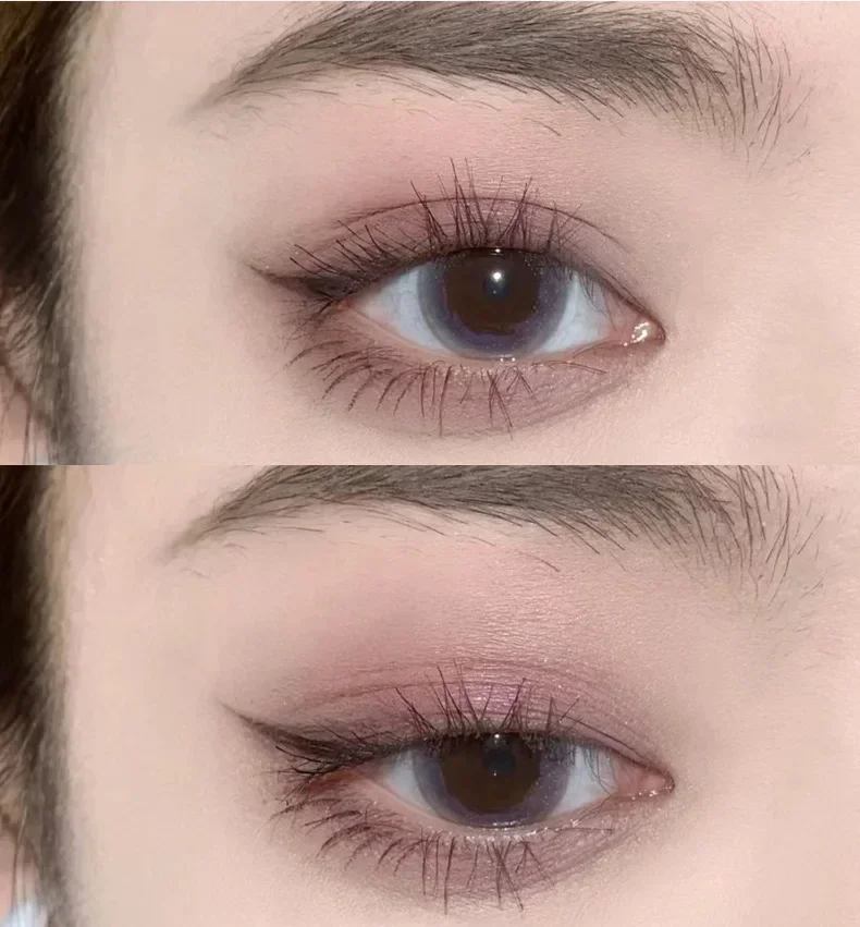 Xixi チェスナット 7色アイシャドウパレット ニュートラルな日常メイク ヌードブラウン系 マット＆シマー仕上げ 自然な仕上がり