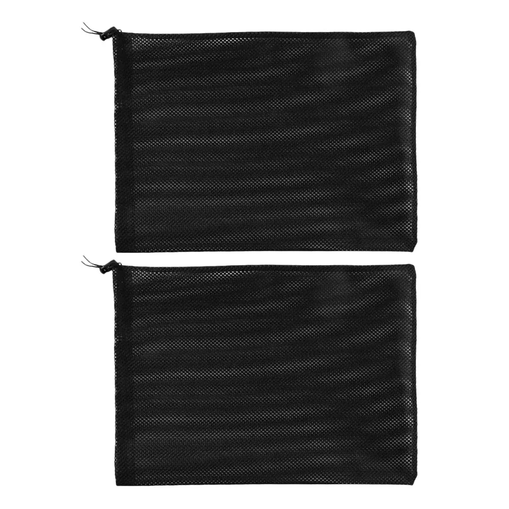 2Pcs Pond Pump Filter Bag Mesh Polyester Drawstring Pump Barrier Bag Swimming Pool Aquarium Fish Tank Debris Filter view 4