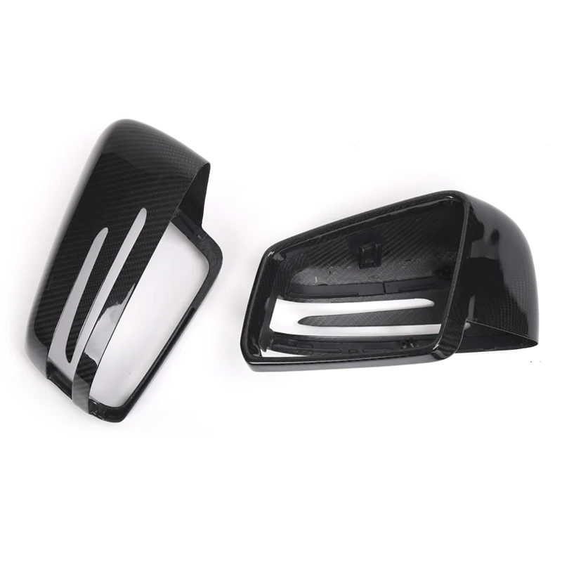 Car Replacement  Dry bon Fiber Mirror Cover For Mercedes Benz W204 W176 W246 W212 OEM fitment side mirror Cover